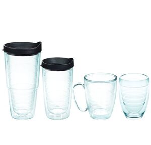 tervis tumblers 6-piece starter pack, clear