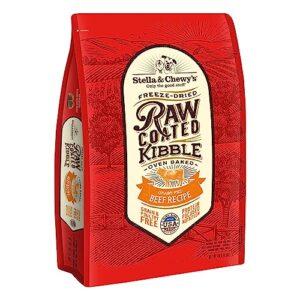 stella & chewy's raw coated beef recipe dog food 10lb