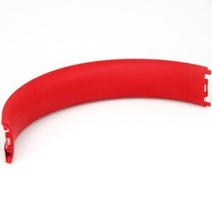 replacement studio3.0 top headband cushion pad repair parts compatible with beats by dr.dre studio 2 & studio 3 wireless headphones-red
