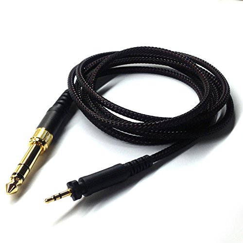 NEW NEOMUSICIA Replacement Cable for SHURE SRH840 SRH940 SRH440 SRH750DJ Headphones Braided Wire Audio Upgrade HiFi Stereo Cord 150cm/4.5ft
