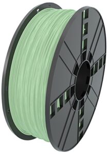 mg chemicals - abs17sgn1 super glow - natural abs 3d printer filament, 1.75 mm, 1 kg spool