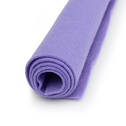 Field of Lilacs - Wool Felt Oversized Sheet - 35% Wool Blend - Purple - - 1 12x18 inch Sheet