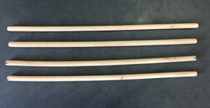 mcage lot of 4 bird cage 18 inch wood perches