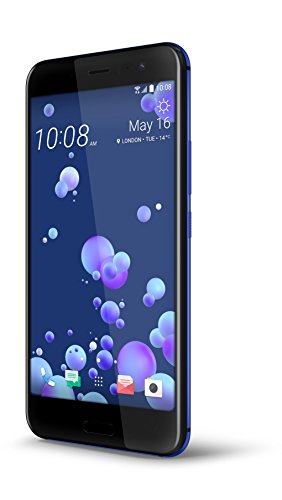 HTC U11 64GB Single SIM Factory Unlocked Android OS Smartphone (Sapphire Blue) - International Version