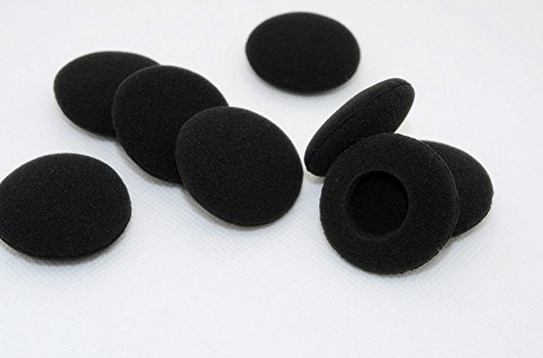 YunYiYi 4 Pairs Replacement Earpads Foam Ear Pads Sponge Cushions Cover Cups Compatible with Sony MDR-Q21 Q22 Q23 Q38 Q21LP Q68 BT140Q Q50 Q55 G73 Headphones Headset Earphones