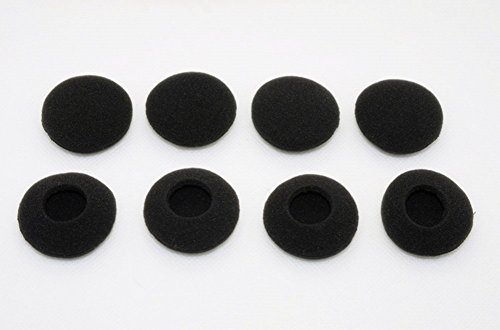 YunYiYi 4 Pairs Replacement Earpads Foam Ear Pads Sponge Cushions Cover Cups Compatible with Sony MDR-Q21 Q22 Q23 Q38 Q21LP Q68 BT140Q Q50 Q55 G73 Headphones Headset Earphones