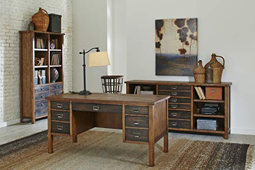 Martin Furniture Heritage Half Pedestal Desk