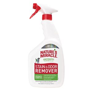 nature's miracle stain and odor remover, spot stain and pet odor eliminator, enzymatic formula, 32 ounce