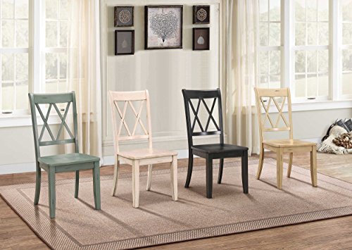 Homelegance Dining Chair (Set of 2), Teal