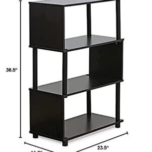 Furinno 4-Tier Flexi Rack, Espresso