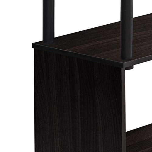 Furinno 4-Tier Flexi Rack, Espresso