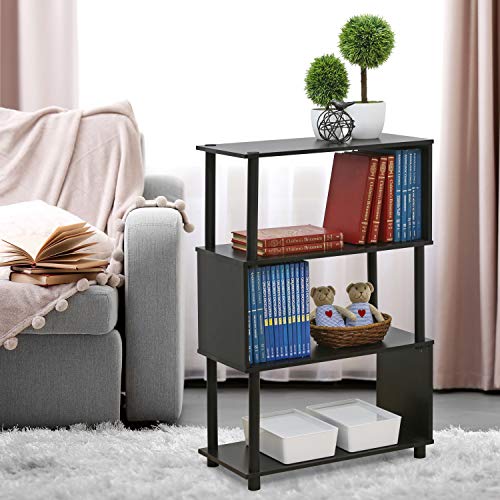 Furinno 4-Tier Flexi Rack, Espresso