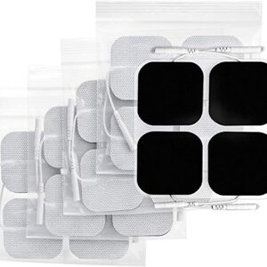 AUVON TENS Unit Pads Electrode Patches with Upgraded Self-Stick Performance and Non-Irritating Design for Electrotherapy