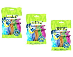 firefly kids flossers: 90 count