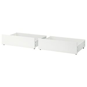 ikea malm ikea full/double/twin/single size underbed storage box for high bed white 002.527.19