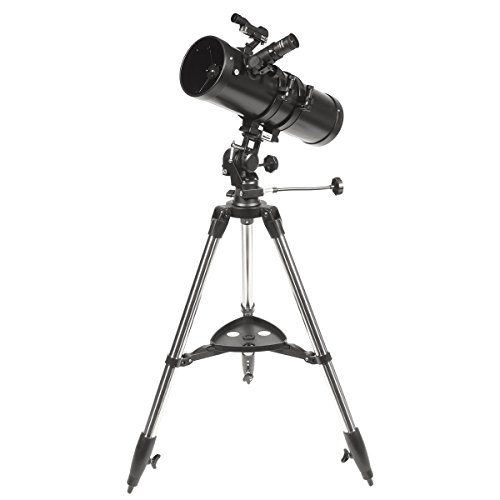 Explore Scientific 88-20114 Aurora Ii Flat Black 114Mm Slow Motion AZ Mount Telescope,