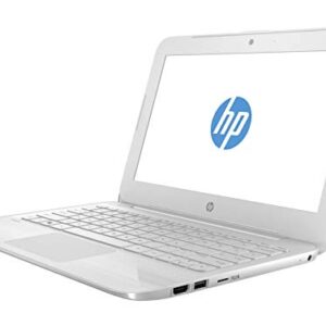 2017 HP Stream 11.6 inch Laptop, Intel Celeron Core up to 2.48GHz, 4GB RAM, 32GB SSD, 802.11ac WiFi, Bluetooth, Webcam, USB 3.0, Windows 10 Home, Snow White (Renewed)