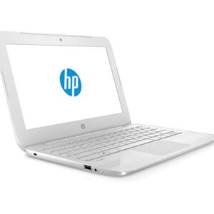 2017 HP Stream 11.6 inch Laptop, Intel Celeron Core up to 2.48GHz, 4GB RAM, 32GB SSD, 802.11ac WiFi, Bluetooth, Webcam, USB 3.0, Windows 10 Home, Snow White (Renewed)