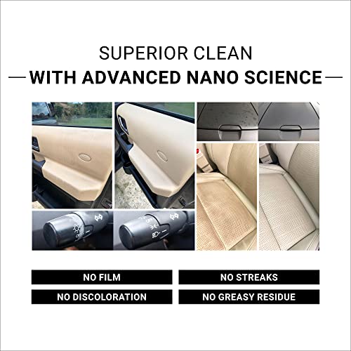 CAR GUYS Super Cleaner | Effective Car Interior Cleaner | Leather Car Seat Cleaner | Stain Remover for Carpet, Upholstery, Fabric, and Much More! | 18 Oz Kit