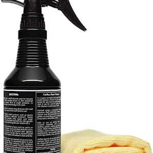CAR GUYS Super Cleaner | Effective Car Interior Cleaner | Leather Car Seat Cleaner | Stain Remover for Carpet, Upholstery, Fabric, and Much More! | 18 Oz Kit