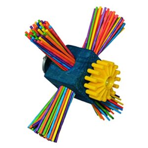 Super Bird Creations SB963 Twirl N' Whirl Bird Toy, Medium Bird Size, 6.5" x 4"