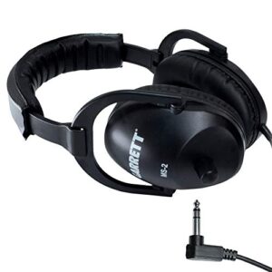 garrett metal detectors ms-2 headphones, land-use 1/4" stereo plug, gar1627300