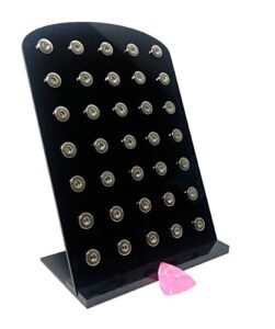 ladieshow snap jewelry display stand for petite small button 12mm