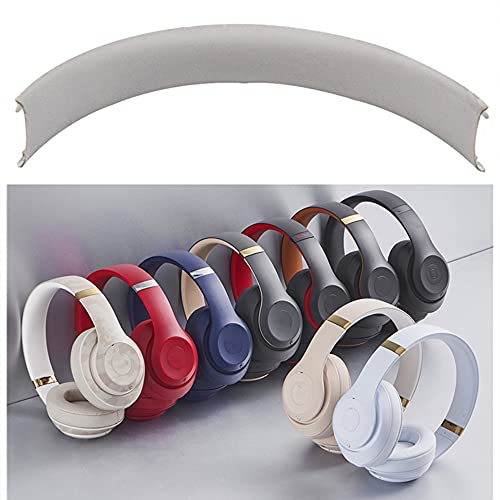 Studio3.0 Replacement Top Headband Foam Cushion Pad Repair Parts Compatible with Beats by Dr.Dre Studio 3 Studio 2 Wired Wireless Over-Ear Headphones (Grey)