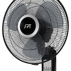 SPT SF-16W81 16" Wall Mount Fan with Remote Control