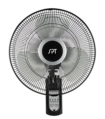 SPT SF-16W81 16" Wall Mount Fan with Remote Control