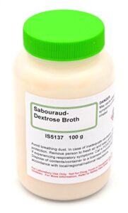 innovating science sabouraud-dextrose broth 100g, makes 2 liters of medium