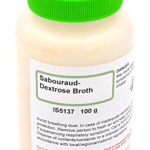 Innovating Science Sabouraud-Dextrose Broth 100g, Makes 2 Liters of Medium