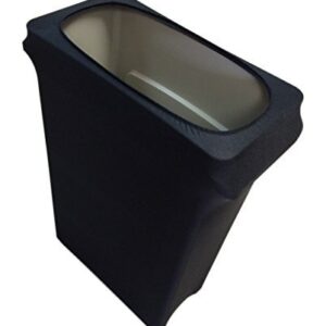 Spandex & Table Linens Slim Jim Stretch Spandex Trash Can Cover, 23 Gallons Black