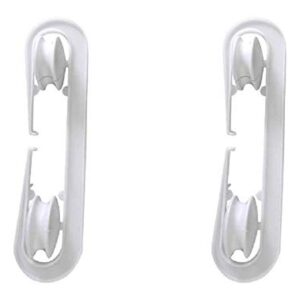 2 Pack Clothesline Spreader Super Quality 100% RUSTPROOF White