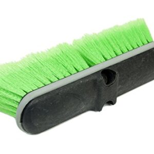 CARCAREZ 10" Flow-Thru Car Washing Brush Head, Green