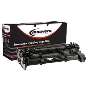 innovera ivrf226a 3100 page-yield, replacement for hp 26a (cf226a), remanufactured toner - black