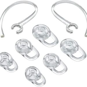 D & K Exclusives Earbuds Eargel Earhooks Replacement Earbuds Ear-Tips and Earhook 2 Small 2 Medium 2 Large and 2 Earhook