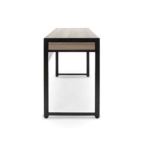 OFM ESS Collection 2-Drawer Office Desk, Driftwood