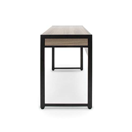 OFM ESS Collection 2-Drawer Office Desk, Driftwood