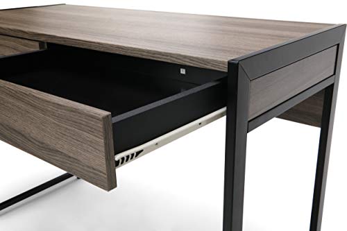 OFM ESS Collection 2-Drawer Office Desk, Driftwood