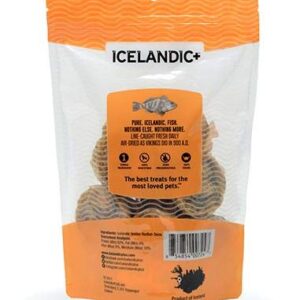 Icelandic+ Plus Redfish Skin Rolls Dog Treat 3-oz Bag