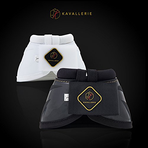 Kavallerie PRO-K Soft No Turn Bell Boots Ultimate Hoof Protection, with Anti-Spin Fastening System, Durable & Prevents Overreaching