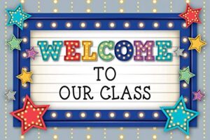 teacher created resources marquee welcome postcards, multi, model:5486