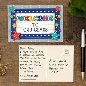 Teacher Created Resources Marquee Welcome Postcards, Multi, Model:5486