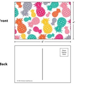 Teacher Created Resources Tropical Punch Pineapples Postcards