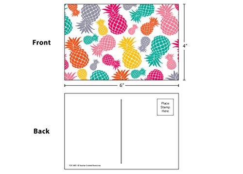 Teacher Created Resources Tropical Punch Pineapples Postcards