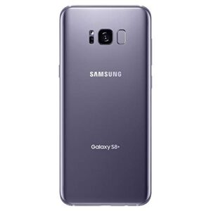 SAMSUNG Galaxy S8+ Plus (64GB, 4GB RAM) 6.2" AMOLED Display, Snapdragon 835, Single SIM GSM Unlocked Global 4G LTE (T-Mobile, AT&T, Metro, Straight Talk) International Model SM-G955W (Orchid Gray)