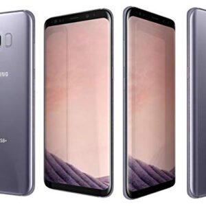 SAMSUNG Galaxy S8+ Plus (64GB, 4GB RAM) 6.2" AMOLED Display, Snapdragon 835, Single SIM GSM Unlocked Global 4G LTE (T-Mobile, AT&T, Metro, Straight Talk) International Model SM-G955W (Orchid Gray)