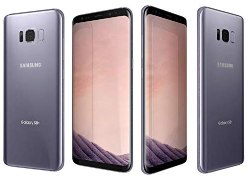 SAMSUNG Galaxy S8+ Plus (64GB, 4GB RAM) 6.2" AMOLED Display, Snapdragon 835, Single SIM GSM Unlocked Global 4G LTE (T-Mobile, AT&T, Metro, Straight Talk) International Model SM-G955W (Orchid Gray)