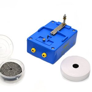 Ticker Tape Timer Device - for Measuring Speed & Acceleration - Includes Ticker Tape, Carbon Disks, Instructions - Eisco Labs